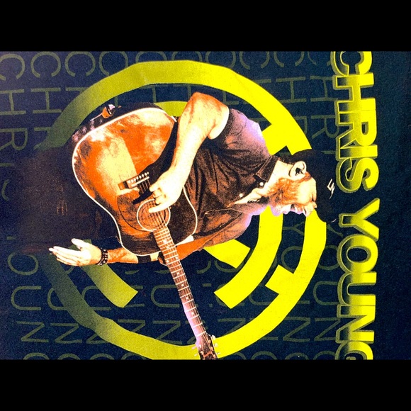 Chris young tour concert shirt - Picture 1 of 3